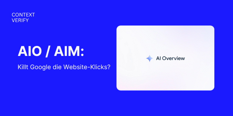 AI-Overviews: Killt Google die Website-Klicks?