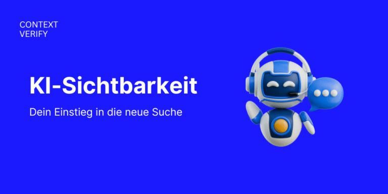 Dein Einstieg in die KI-Sichtbarkeit